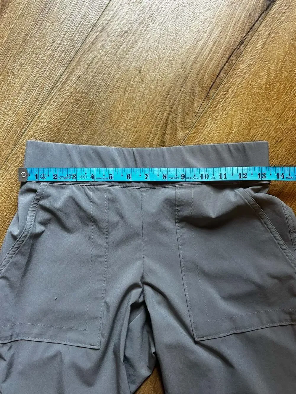 Athleta Women's Size 0 Gray Pull-On Wide Leg Pants - Picture 2 of 6